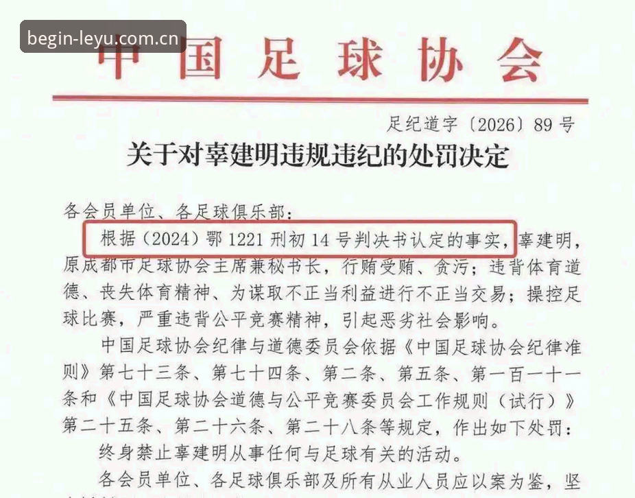 揭秘足协第三批禁足风暴：乐鱼APP iOS版数据视角下的17人终身禁赛